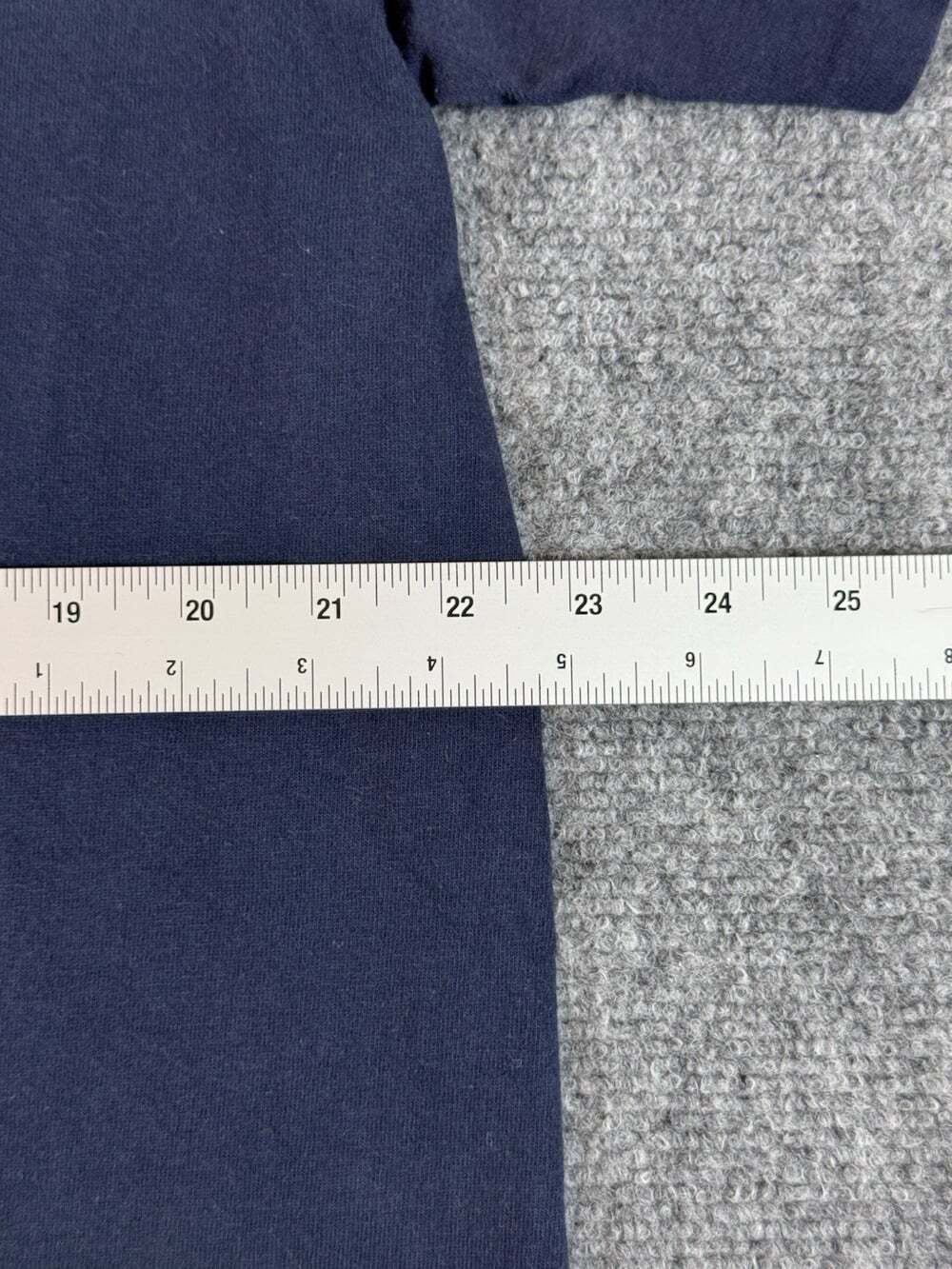 Velva Sheen Men's Blue Pocket Crew Neck Short Sleeve Cotton Knit T-Shirt XL - Picture 4 of 8